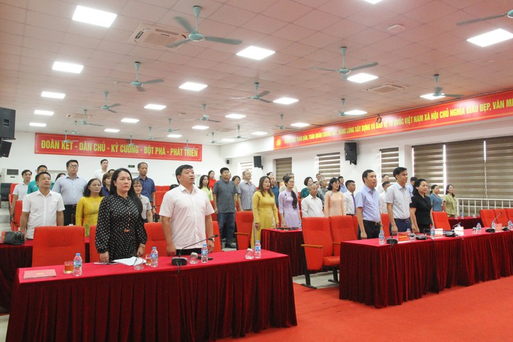 Đảng ủy phường Xuân Phương công bố, ra mắt Đảng bộ Doanh nghiệp phường- Ảnh 1.