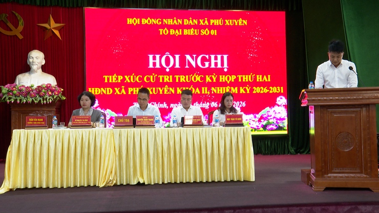 Tổ đại biểu số 1 HĐND xã tiếp xúc cử tri tại các thôn Phú Mỹ, Thao Chính, Mỹ Lâm, Đông Đoài, Đại Nam- Ảnh 3.