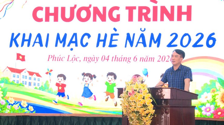 Phúc Lộc: Khai mạc hè và phát động Quỹ "Đền ơn đáp nghĩa" năm 2026- Ảnh 3.