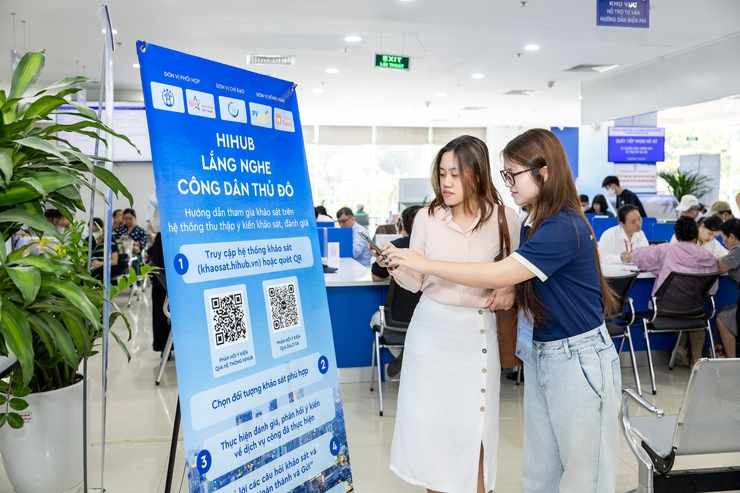 Hà Nội ra mắt Cổng khảo sát độc lập HIHUB, tăng cường lắng nghe người dân trong cải cách hành chính- Ảnh 5.