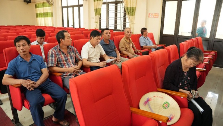 Hội nghị thông báo kế hoạch, tiến độ thực hiện dự án mở rộng đường khu Cửa Đình Hiệp - Ảnh 1.