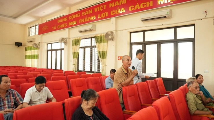 Hội nghị thông báo kế hoạch, tiến độ thực hiện dự án mở rộng đường khu Cửa Đình Hiệp - Ảnh 5.