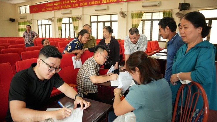 Hội nghị thông báo kế hoạch, tiến độ thực hiện dự án mở rộng đường khu Cửa Đình Hiệp - Ảnh 7.