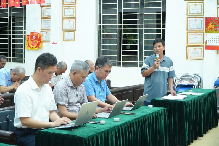 THÔN NGỌC ĐÌNH TỔ CHỨC SINH HOẠT CHI BỘ THƯỜNG KỲ THÁNG 6- Ảnh 4.