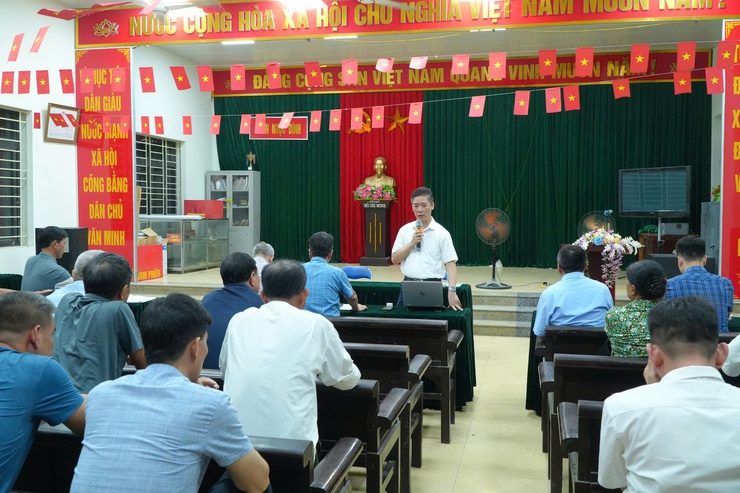 THÔN NGỌC ĐÌNH TỔ CHỨC SINH HOẠT CHI BỘ THƯỜNG KỲ THÁNG 6- Ảnh 1.