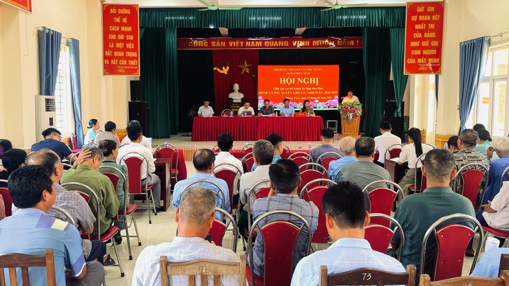 Hội nghị tiếp xúc cử tri trước Kỳ họp thứ hai HĐND xã Phú Xuyên khóa II, nhiệm kỳ 2026-2031- Ảnh 2.