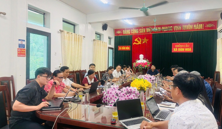 Dân Hòa thành lập Tổ khảo sát đánh giá hiệu quả hoạt động của Chính quyền địa phương 2 cấp- Ảnh 1.