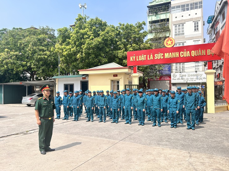 84 học viên tham gia huấn luyện dân quân cơ động năm 2026- Ảnh 5.
