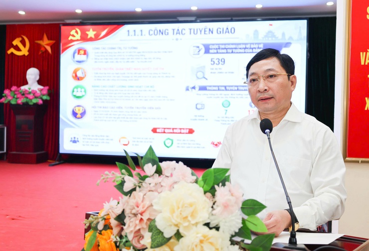 Hội nghị giao ban công tác tháng 5, triển khai nhiệm vụ trọng tâm tháng 6 năm 2026- Ảnh 3.