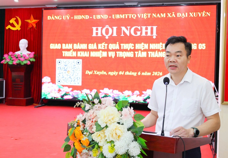 Hội nghị giao ban công tác tháng 5, triển khai nhiệm vụ trọng tâm tháng 6 năm 2026- Ảnh 8.