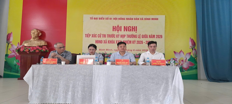Tổ đại biểu số 01,04 HĐND xã Bình Minh lắng nghe tâm tư, nguyện vọng của cử tri trước kỳ họp giữa năm 2026- Ảnh 2.