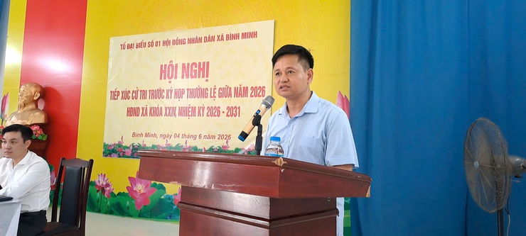 Tổ đại biểu số 01,04 HĐND xã Bình Minh lắng nghe tâm tư, nguyện vọng của cử tri trước kỳ họp giữa năm 2026- Ảnh 11.