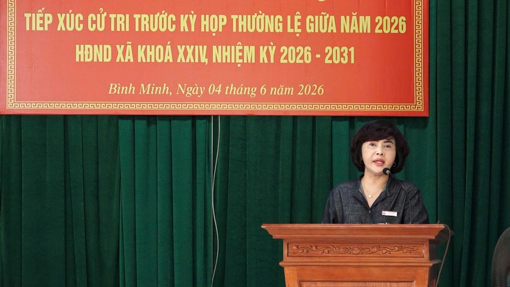 Tổ đại biểu số 01,04 HĐND xã Bình Minh lắng nghe tâm tư, nguyện vọng của cử tri trước kỳ họp giữa năm 2026- Ảnh 3.