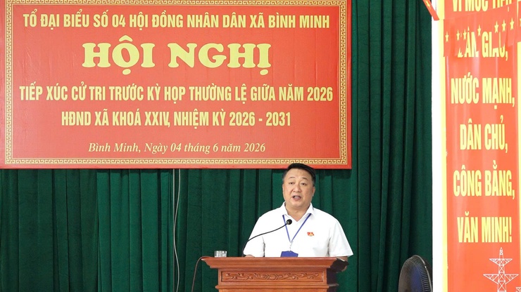 Tổ đại biểu số 01,04 HĐND xã Bình Minh lắng nghe tâm tư, nguyện vọng của cử tri trước kỳ họp giữa năm 2026- Ảnh 7.