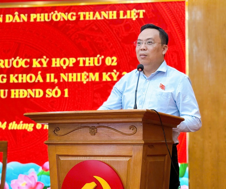 Bí thư Đảng ủy, Chủ tịch HĐND phường Nguyễn Minh Tuân tiếp xúc cử tri trước kỳ họp thứ 2 HĐND phường khóa II- Ảnh 8.