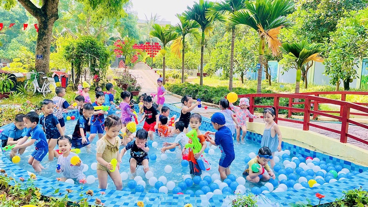 Ngày hè rực rỡ – Sân chơi trải nghiệm đầy sắc màu của các bé- Ảnh 2.