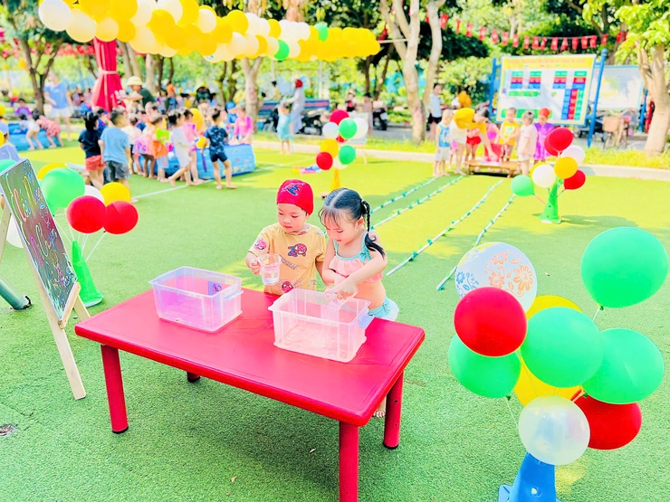 Ngày hè rực rỡ – Sân chơi trải nghiệm đầy sắc màu của các bé- Ảnh 17.