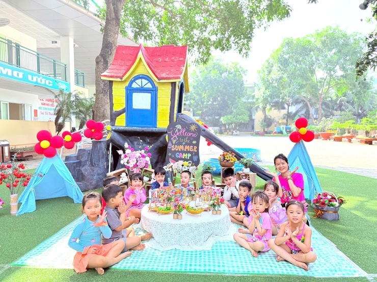 Ngày hè rực rỡ – Sân chơi trải nghiệm đầy sắc màu của các bé- Ảnh 7.