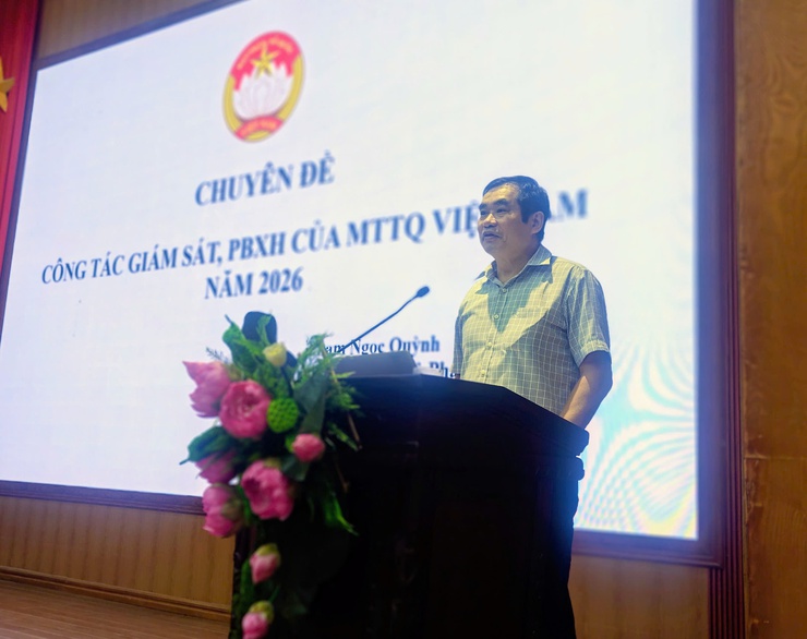 UBND phường Tây Hồ tổ chức Hội nghị tập huấn nghiệp vụ công tác giám sát và phản biện xã hội; tham gia góp ý xây dựng Đảng, xây dựng chính quyền.- Ảnh 2.