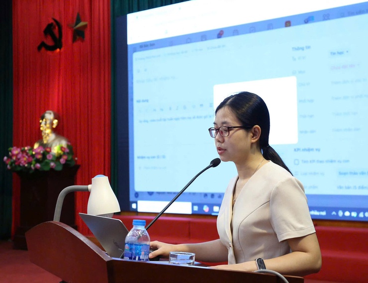SÓC SƠN ĐẨY MẠNH ỨNG DỤNG HANOIWORK TRONG QUẢN TRỊ THỰC THI NHIỆM VỤ VÀ ĐÁNH GIÁ THEO OKR/KPI- Ảnh 1.