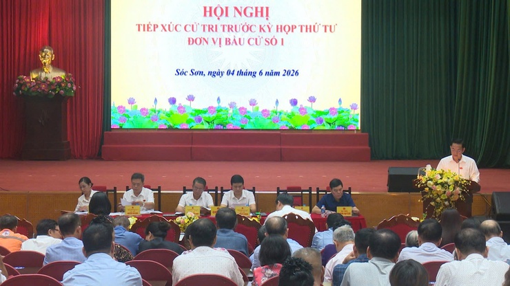 HĐND XÃ SÓC SƠN KHÓA II TIẾP XÚC CỬ TRI TRƯỚC KỲ HỌP THỨ 4 TẠI ĐƠN VỊ BẦU CỬ SỐ 1- Ảnh 1.