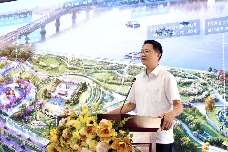 Phường Phú Thượng tổ chức hội nghị thông tin, tuyên truyền về Dự án Công viên công cộng thuộc Dự án Trục đại lộ cảnh quan sông Hồng- Ảnh 4.