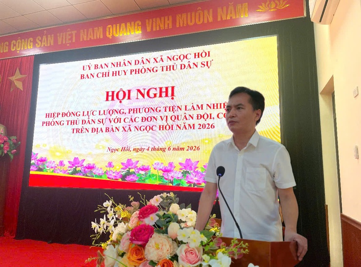 Hội nghị hiệp đồng lực lượng phòng thủ dân sự năm 2026- Ảnh 5.