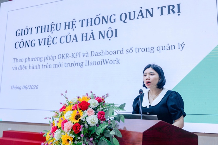 XÃ ỨNG THIÊN TỔ CHỨC TẬP HUẤN HỆ THỐNG QUẢN TRỊ THỰC THI NHIỆM VỤ VÀ ĐÁNH GIÁ CÁN BỘ THEO OKR/KPI- Ảnh 2.