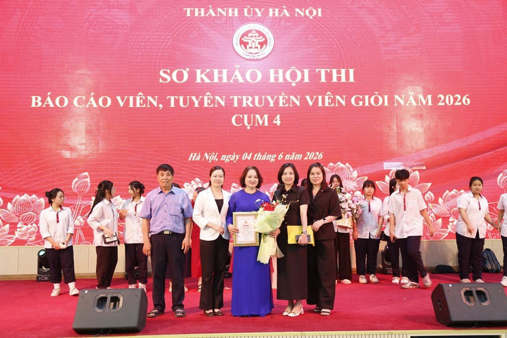 Phường Hà Đông: Sôi nổi vòng sơ khảo hội thi Báo cáo viên, tuyên truyền viên giỏi cụm 4 năm 2026- Ảnh 1.