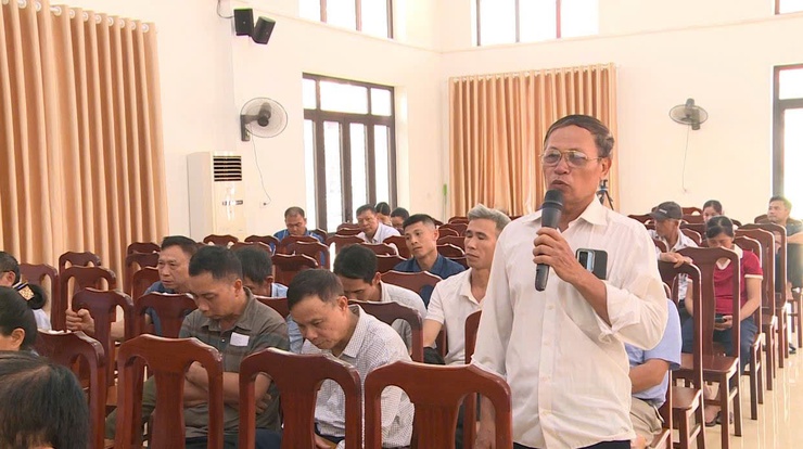 UBND xã tổ chức Hội nghị làm việc với các chủ trang trại trên địa bàn- Ảnh 6.
