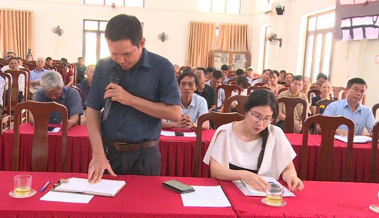 UBND xã tổ chức Hội nghị làm việc với các chủ trang trại trên địa bàn- Ảnh 3.