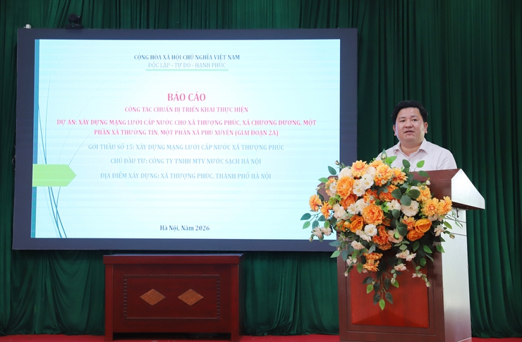 Xã Thượng Phúc triển khai Dự án xây dựng hệ thống mạng lưới cấp nước giai đoạn 2A- Ảnh 4.
