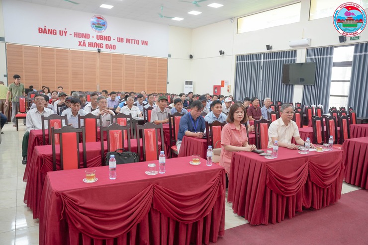 XÃ HƯNG ĐẠO TỔ CHỨC HỘI NGHỊ TUYÊN TRUYỀN, PHỔ BIẾN PHÁP LUẬT, HÒA GIẢI Ở CƠ SỞ; LUẬT THỦ ĐÔ VÀ TRỢ GIÚP PHÁP LÝ- Ảnh 1.