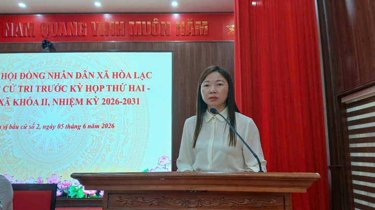 Tổ đại biểu số 02, số 04 HĐND xã Hòa Lạc tiếp xúc cử tri trước kỳ họp thứ Hai, HĐND xã khóa II, nhiệm kỳ 2026 - 2031- Ảnh 13.