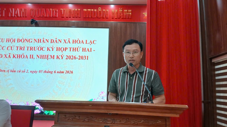 Tổ đại biểu số 02, số 04 HĐND xã Hòa Lạc tiếp xúc cử tri trước kỳ họp thứ Hai, HĐND xã khóa II, nhiệm kỳ 2026 - 2031- Ảnh 15.