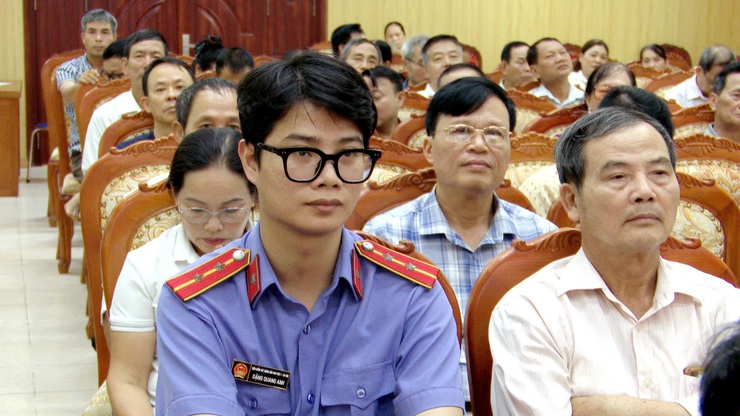 XÃ THƯ LÂM TỔ CHỨC HỘI NGHỊ TUYÊN TRUYỀN PHÁP LUẬT VỀ NGHỊ QUYẾT SỐ 205/2025/QH15 CỦA QUỐC HỘI- Ảnh 12.