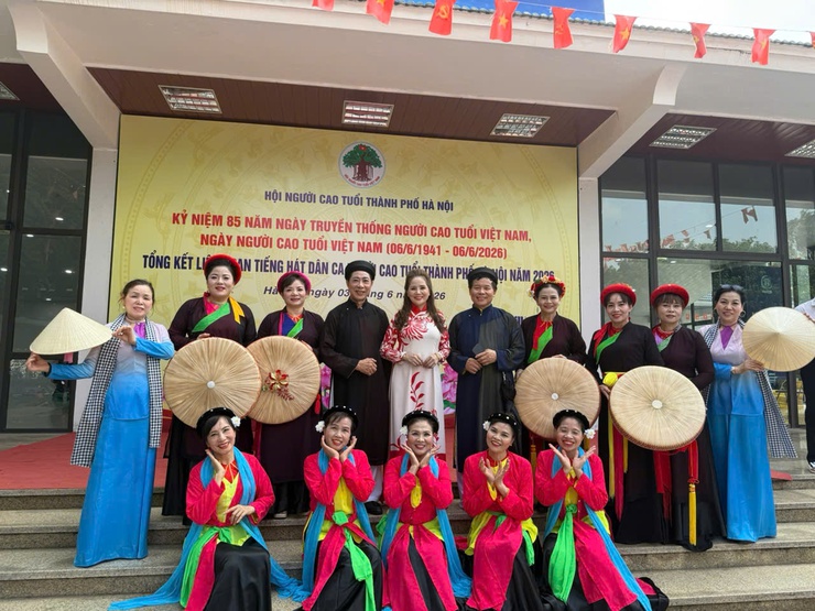 Hội Người cao tuổi phường Thanh Liệt đạt giải Nhất Liên hoan Tiếng hát dân ca người cao tuổi thành phố Hà Nội năm 2026- Ảnh 12.