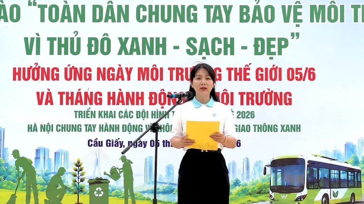 Hưởng ứng Ngày Môi trường Thế giới 2026: Phường Cầu Giấy hành động vì môi trường xanh và thích ứng biến đổi khí hậu - Ảnh 2.