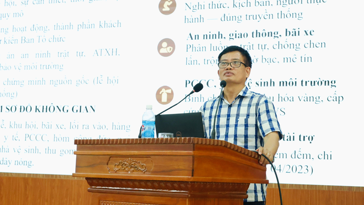 TẬP HUẤN NGHIỆP VỤ QUẢN LÝ DI TÍCH, TÍN NGƯỠNG TÔN GIÁO NĂM 2026- Ảnh 2.