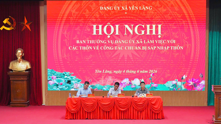 BAN THƯỜNG VỤ ĐẢNG ỦY XÃ LÀM VIỆC VỚI CÁC CHI BỘ THÔN VỀ CÔNG TÁC CHUẨN BỊ SÁP NHẬP, ĐỔI TÊN THÔN- Ảnh 2.