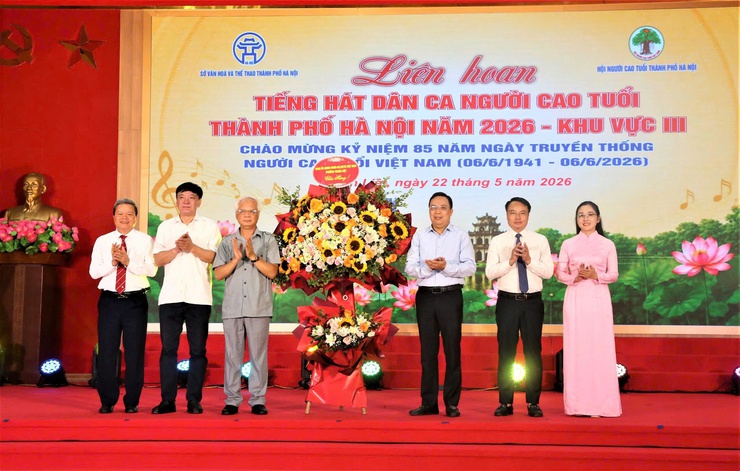 Hội Người cao tuổi phường Thanh Liệt đạt giải Nhất Liên hoan Tiếng hát dân ca người cao tuổi thành phố Hà Nội năm 2026- Ảnh 7.