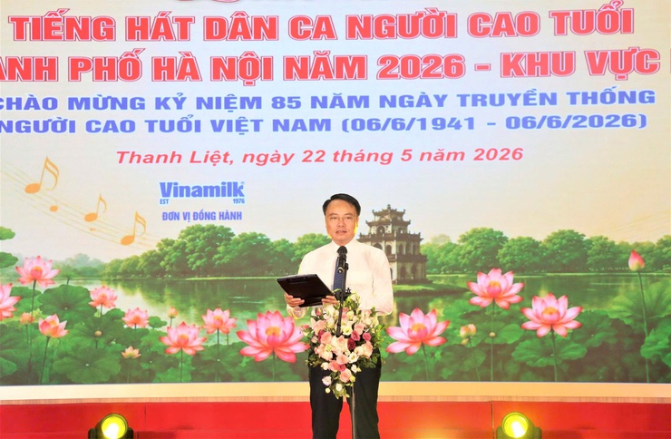 Hội Người cao tuổi phường Thanh Liệt đạt giải Nhất Liên hoan Tiếng hát dân ca người cao tuổi thành phố Hà Nội năm 2026- Ảnh 10.