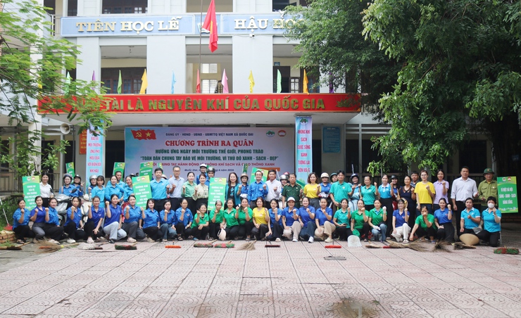 QUỐC OAI RA QUÂN TỔNG VỆ SINH MÔI TRƯỜNG HƯỞNG ỨNG NGÀY MÔI TRƯỜNG THẾ GIỚI NĂM 2026- Ảnh 4.