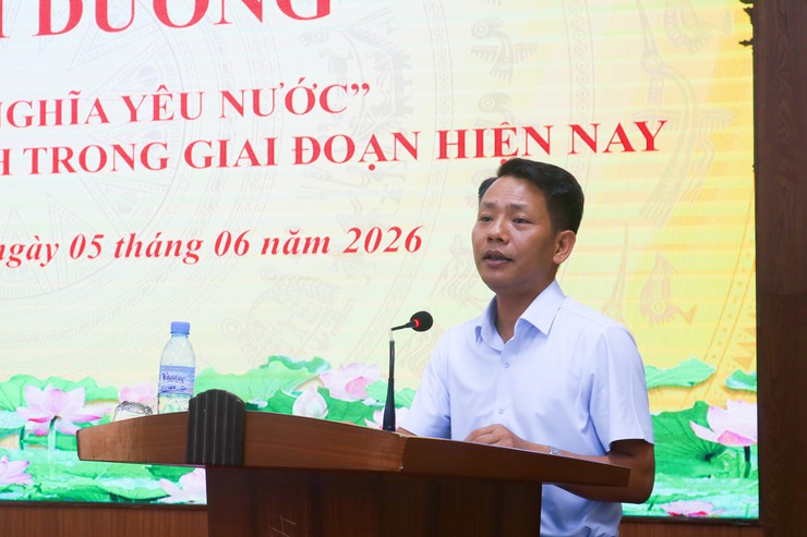 Quốc Oai tổ chức bồi dưỡng chuyên đề "Chủ nghĩa yêu nước" trong tư tưởng Hồ Chí Minh trong giai đoạn hiện nay- Ảnh 4.