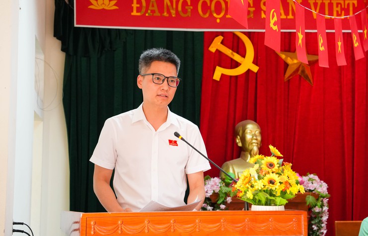 Tổ đại biểu số 3 HĐND xã Quốc Oai đã có buổi tiếp xúc cử tri trước kỳ họp thứ ba (Kỳ họp thường lệ giữa năm 2026)- Ảnh 4.