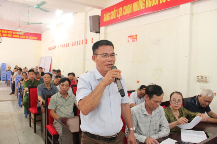 Tổ đại biểu số 02, số 04 HĐND xã Hòa Lạc tiếp xúc cử tri trước kỳ họp thứ Hai, HĐND xã khóa II, nhiệm kỳ 2026 - 2031- Ảnh 12.