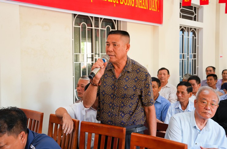 Tổ đại biểu số 3 HĐND xã Quốc Oai đã có buổi tiếp xúc cử tri trước kỳ họp thứ ba (Kỳ họp thường lệ giữa năm 2026)- Ảnh 8.