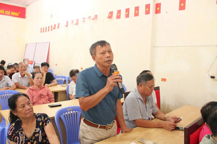 Tổ đại biểu số 02, số 04 HĐND xã Hòa Lạc tiếp xúc cử tri trước kỳ họp thứ Hai, HĐND xã khóa II, nhiệm kỳ 2026 - 2031- Ảnh 11.