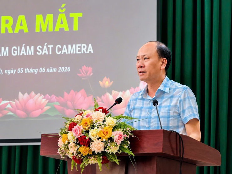 Nam Phù khai trương Trung tâm giám sát Camera an ninh: Xây dựng “lá chắn số” bảo vệ cuộc sống bình yên - Ảnh 4.