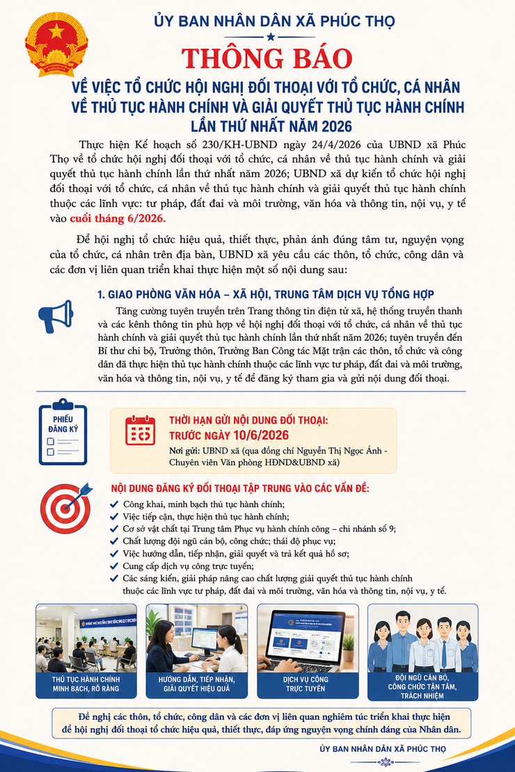 Đối thoại thủ tục hành chính năm 2026- Ảnh 1.